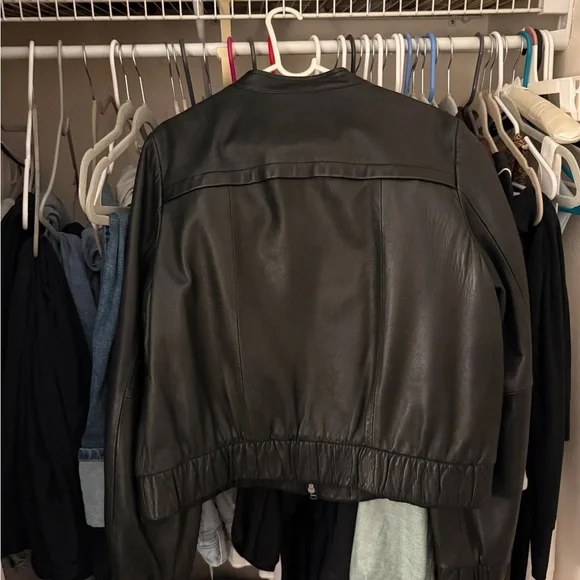 Genuine Leather Moto Jacket Womens XL Ana - Picture 2 of 7